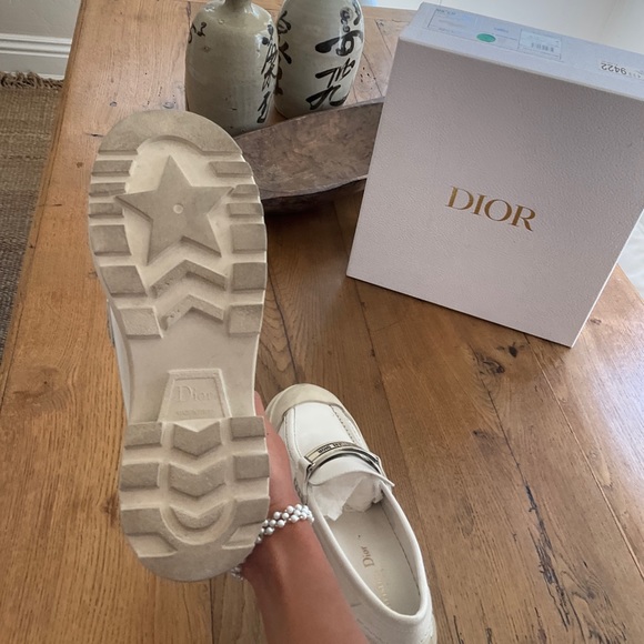 Size 38 white Dior mule sneakers - Picture 9 of 12